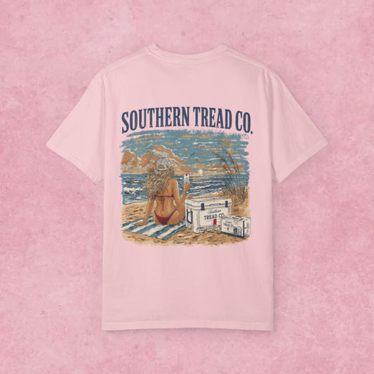 Sunset Sips Tee