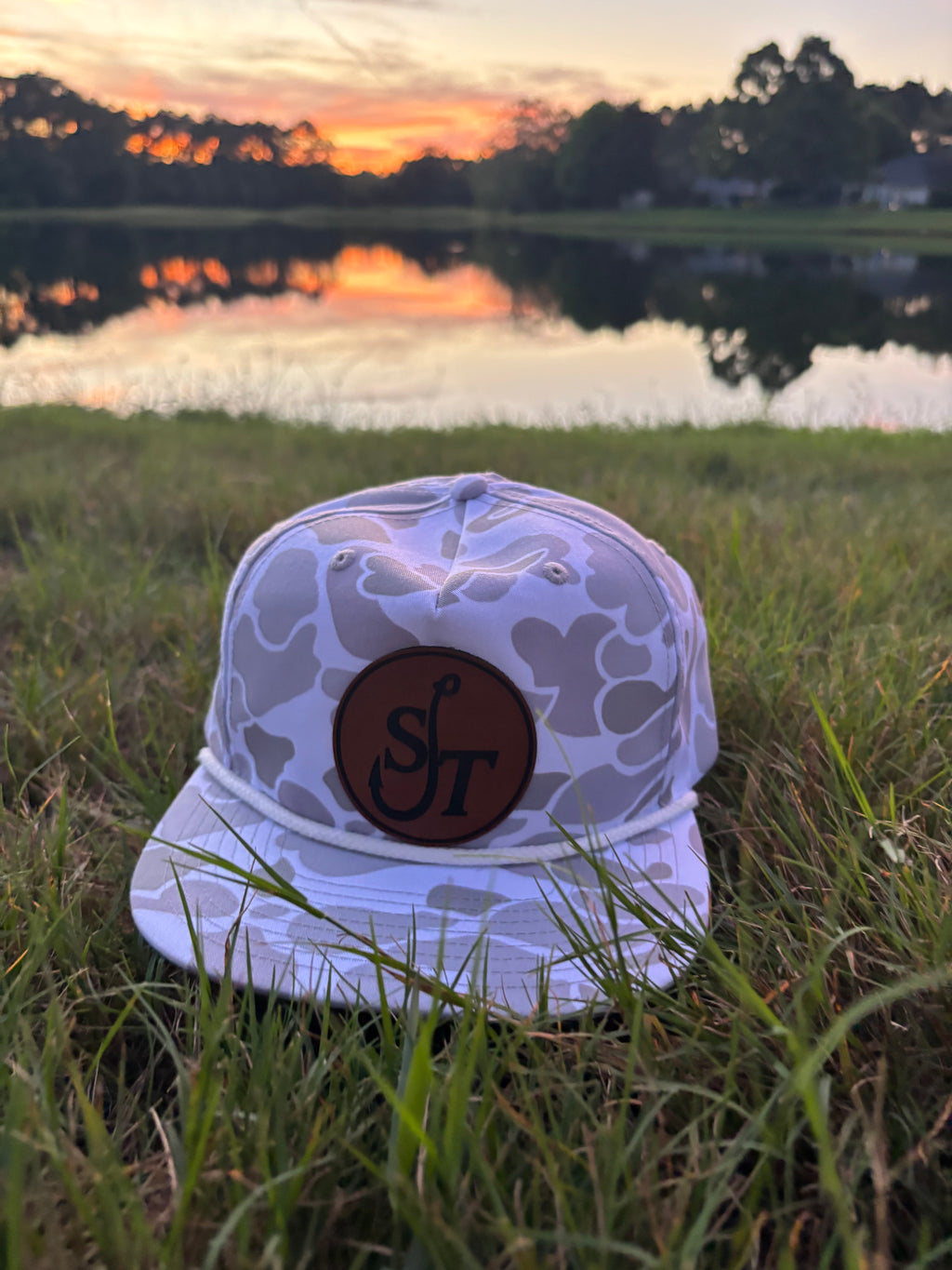 Coastal Camo 1 - Rope Hat